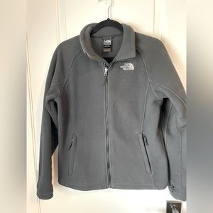 The North Face Gray Fleece Jacket size Medium